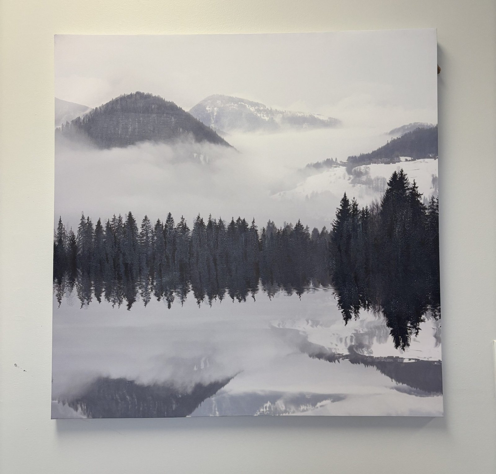 Grey Mountain Painting